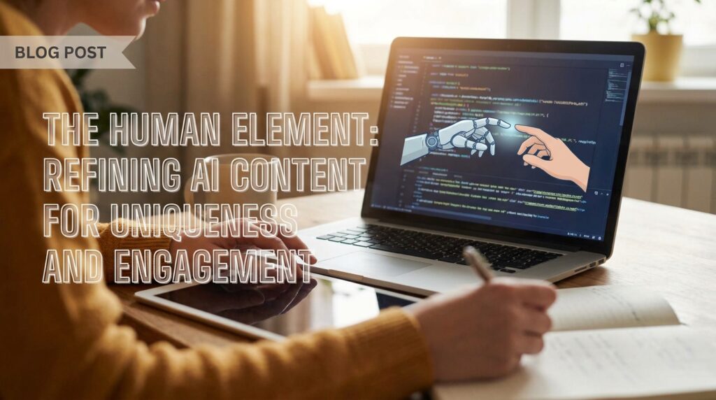 The Human Element Refining AI Content for Uniqueness and Engagement