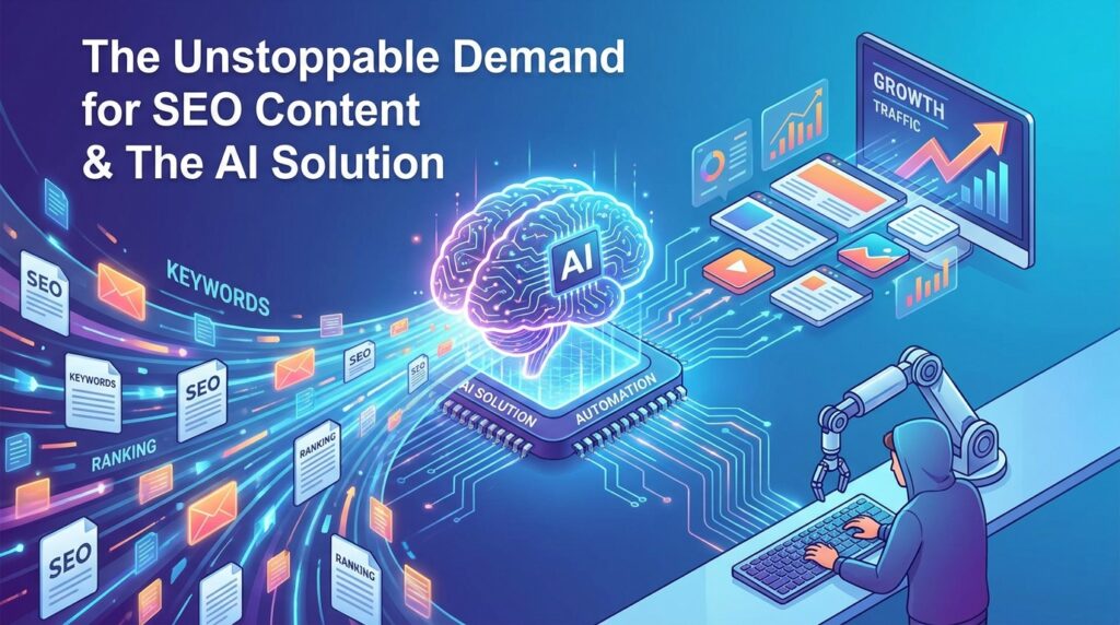 The Unstoppable Demand for SEO Content & The AI Solution